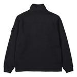 Свитер felpa ghost half zip up sweater 'black' Stone Island, черный - фото 2