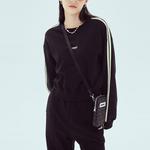 Nerdy Свитшот женский черный - фото 5