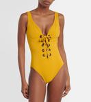 Купальник lucy на шнуровке Karla Colletto, желтый - фото 2