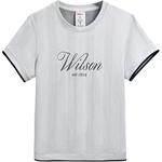 Футболка женская Wilson, ярко-белая - фото 2