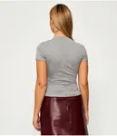 Ликийская блуза Slim fit Guess Jeans, серый - фото 3