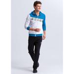 Спортивная куртка Erima, цвет weiss/hellblau/hellblau - фото 3