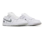 Кроссовки Nike Supreme x Dunk Low SB, White Metallic Silver - фото 8