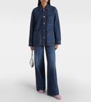 H661 кожаные балетки Hogan, розовый - фото 2