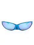 Солнцезащитные очки 4G Cat Balenciaga Eyewear, синий - фото