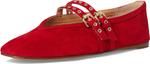 Балетки Steve Madden Women's Lydia, Red Suede - фото 7