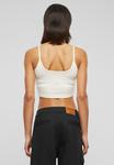 Топ SMALL SIGNATURE ESSENTIAL CROP Karl Kani, цвет white - фото 3