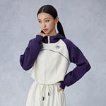 Куртка женская Kappa, белый/фиолетовый - фото 11