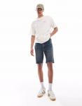Джинсовые шорты Levi's 405 Standard fit темного цвета - фото