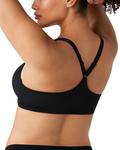 Закрытый бюстгальтер Wacoal Elevated Allure спереди, черный - фото 4