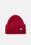 Шапка Tommy Jeans ELEVATED HERITAGE BEANIE, Ruby Rhubarb/Red - фото