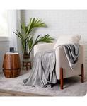 Флисовое микроплюшевое одеяло Bare Home, серый - фото 7
