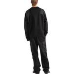 Толстовка мужская Prada с логотипом на кармане, черный - фото 3