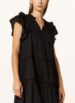 Платье-Джамма с рюшами Neo Noir, черный - фото 4