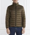Куртка мужская Boss Orange стеганая с высоким воротником, зеленый - фото