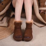 Зимние ботинки женские Artmu, желтый - фото 20