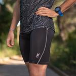 Леггинсы 42k Running Train Short, черный - фото 2