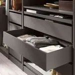 Ящик, темно-серый, 100x58 см, KOMPLEMENT IKEA - фото 2