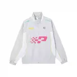 Тканая куртка унисекс серый Puma - фото