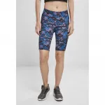 Шорты Urban Classics Cycling High Waist Camouflage Tech, черный - фото