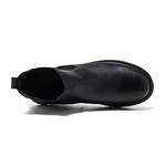 Челси ботинки мужские черные GZZ, Коричневые утепленные ботинки - фото 6