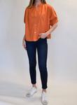 Блузка женская Never a Wallflower, оранжевый - фото 2