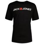 Футболка Jack & Jones Large Size Corp Logo, черный - фото