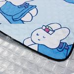Yjhome новый дорожный коврик для пикника Lucky Rabbit для пикника, алюминиевая пленка, влагостойкий коврик Lucky Rabbit, складная модель 150*200 см - фото 3
