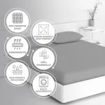 Простыня Eve Textile GmbH, серый - фото 2