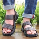 Пляжные сандалии мужские Captain Illy, черный - фото 5