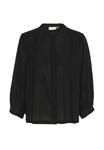 Блуза Kaffe Blouse, Black Deep/Mottled Black - фото 5