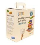Monkey, World Of Sensory Large Blocks (32 шт.) Inna marka - фото 6