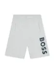 Спортивные шорты с логотипом Boss Kidswear, серый - фото
