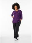 Рубашка Active by Zizzi ABASIC ONE, фиолетовый - фото 5