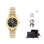 VERSACE Часы Greca Sphere 35mm, White Gold - фото 2