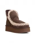 Мини-Ботинки на платформе "Эскимос" Mou, коричневый - фото 2