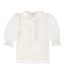 Топ из тюля Кэтрин C'era Una Volta, кремовый - фото