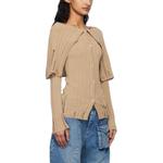 Acne Studios Топ женский темно-бежевый - фото 4