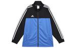 Adidas Куртка унисекс черно-синяя в стиле пэчворк, Black Blue Patchwork - фото