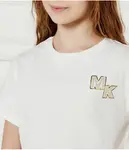 Футболка Regular fit Michael Kors Kids, белый - фото 4