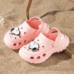 Детские шлепанцы для детей Snoopy, бежевый - фото 42