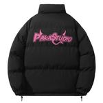 Пуховик Unisex PAKA, черный белый - фото