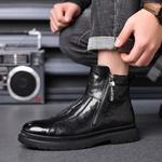 Черные мужские полусапожки Romon - фото 5