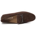 Лоферы Gommino с логотипом TOD'S, Коричневый - фото 5