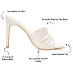 Сандалии Camber Sandal Journee Collection, слоновая кость - фото 8