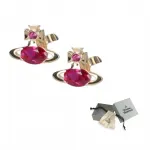 Украшенные серьги Vivienne Westwood, красный - фото 4