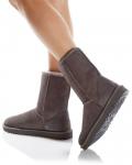 Угги женские UGG Classic II, серый - фото 4