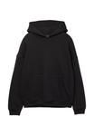 Худи PULL&BEAR Hoodie, Black - фото 5