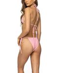 Коралловые стринги-бикини Edikted, розовый - фото 2