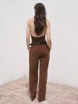 Карлос брюки Mid Rise Straight Mango, Brown - фото 4
